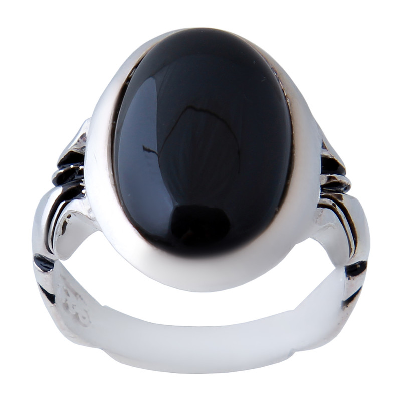  انگشتر نقره مردانه بازرگانی میلادی کد AM_852