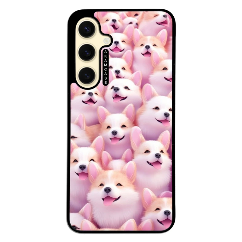 کاور آکام مدل AMC-WSGS24FE-DOGS-15 مناسب برای گوشی موبایل سامسونگ Galaxy S24 FE