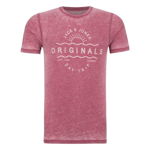 تیشرت آستین کوتاه مردانه جک اند جونز مدل 12155595