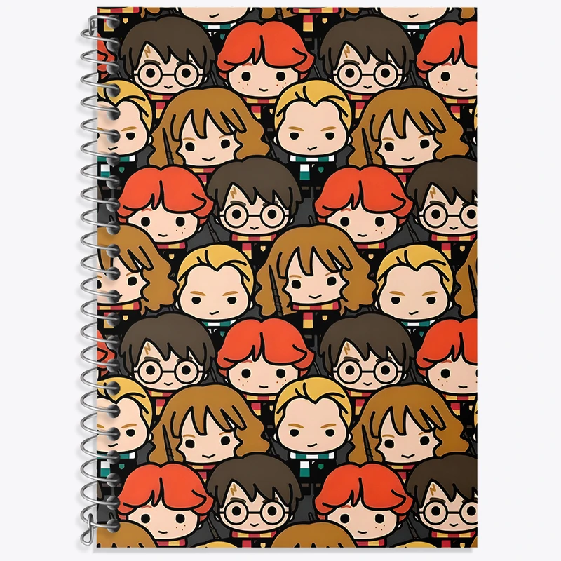 دفتر نت موسیقی 50 برگ خندالو طرح هری پاتر (Harry Potter) کد N4591