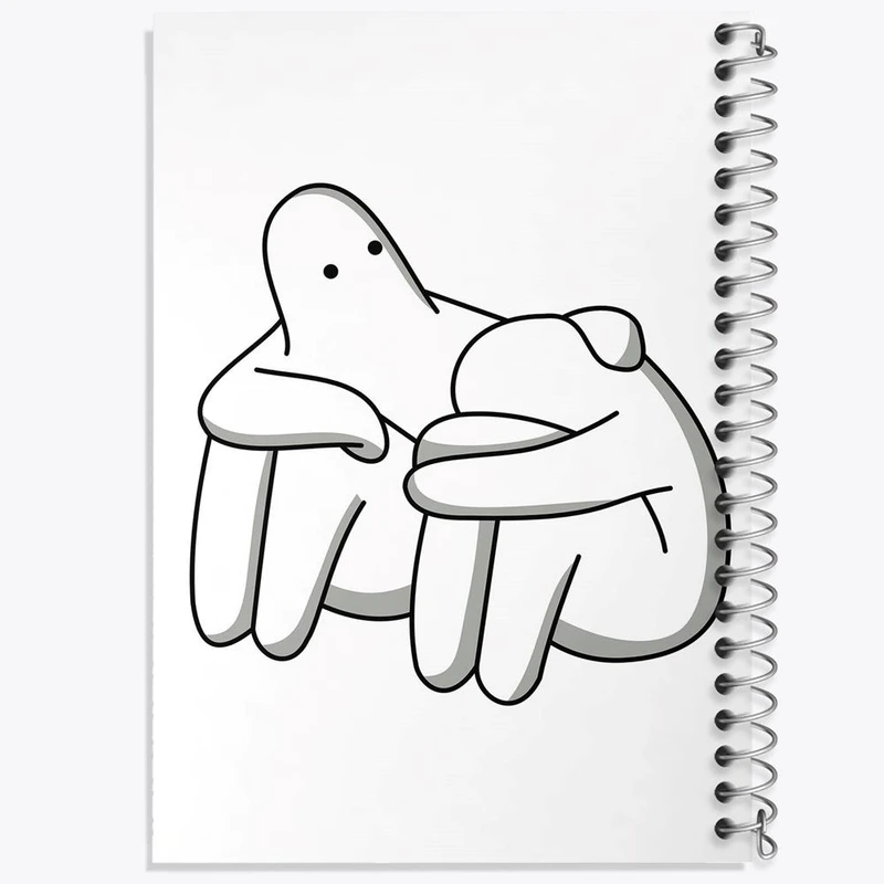 دفتر مشق 100 برگ خندالو طرح تنبل خسته کد 29422