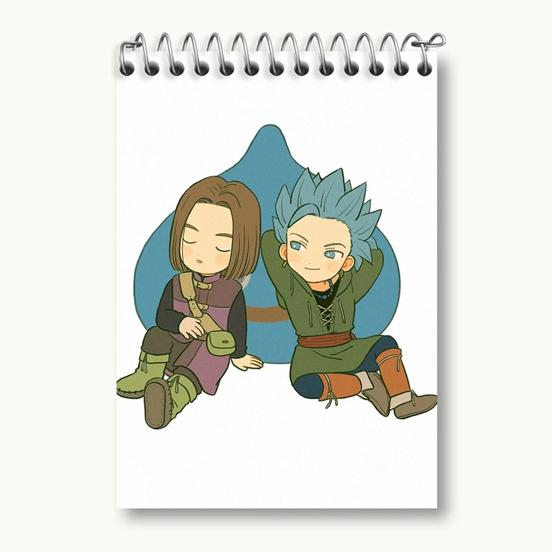 دفتر یادداشت 50 برگ خندالو مدل بازی دراگون کوئست (Dragon Quest) کد 35222