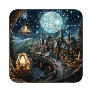 زیر لیوانی کاکتی طرح هری پاتر Harry Potter مدل mp42189