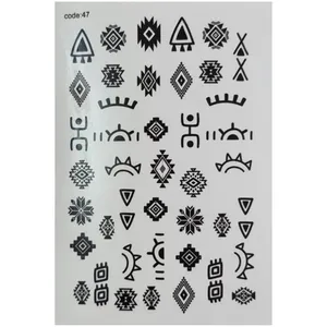 لنز ناخن مدل CODE47