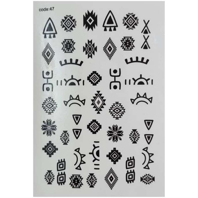 لنز ناخن مدل CODE47