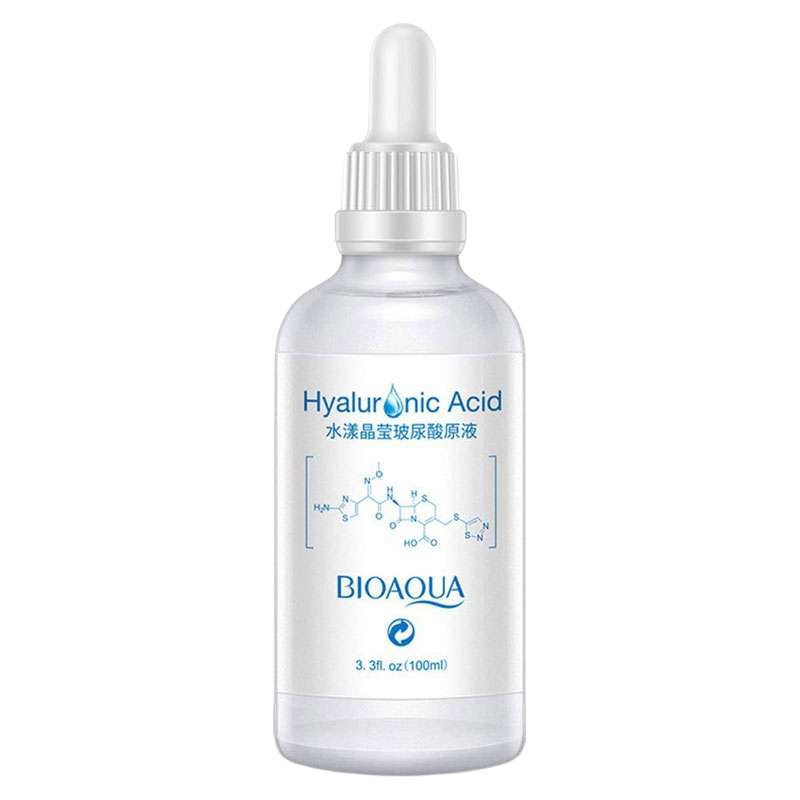 سرم ضد چروک بایو آکوا مدل هیالورونیک اسید حجم 100 میلی لیتر