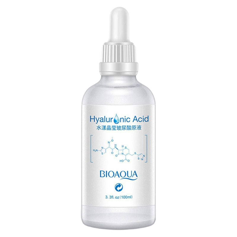 سرم ضد چروک بایو آکوا مدل هیالورونیک اسید حجم 100 میلی لیتر