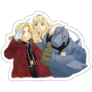 استیکر لپ تاپ مدل Full metal Alchmist Anime