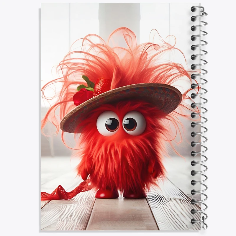 دفتر لیست خرید 50 برگ خندالو طرح هیولای بامزه کد F5708