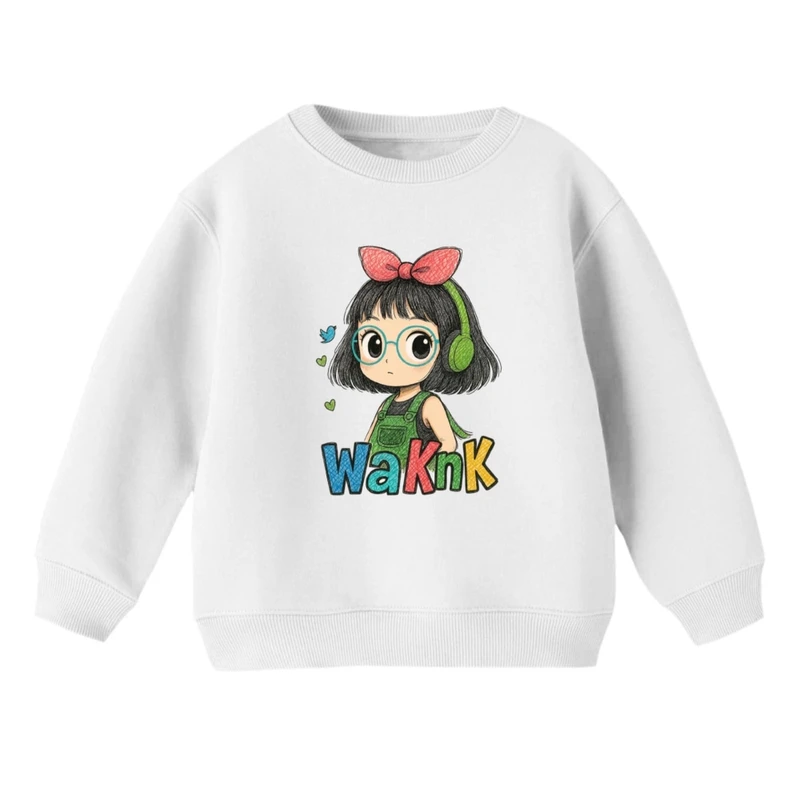 سویشرت بچگانه مدل دخترک هدفون