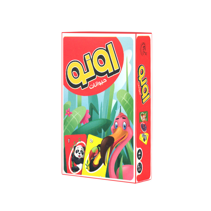 بازی فکری مدل اونو 56 کارت حیوانات