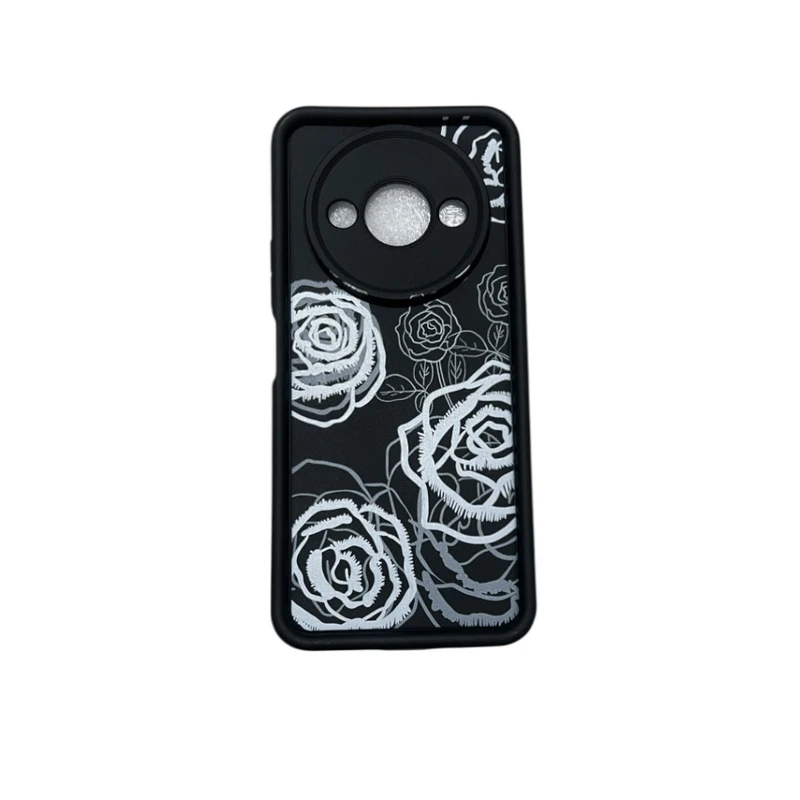 کاور مدل سیلیکونی طرح گل رز کد Ros701 مناسب برای گوشی موبایل شیائومی Redmi A3