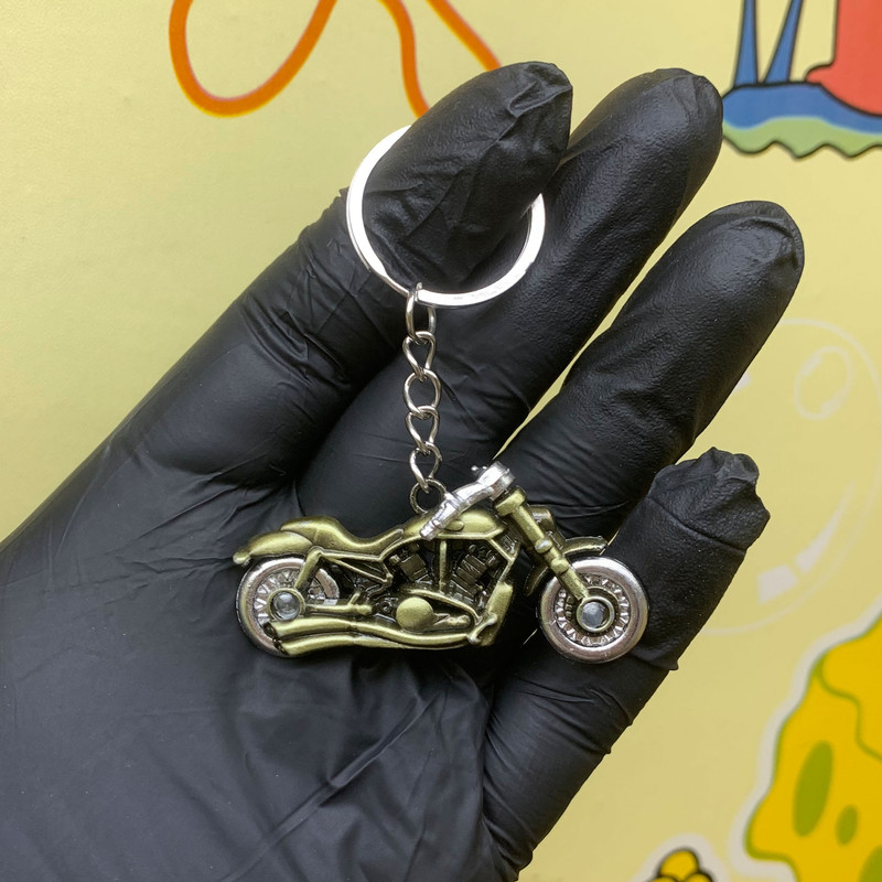 جاکلیدی مدل فلزی طرح هارلی دیویدسون