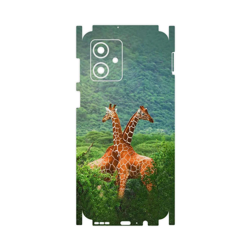برچسب پوششی ماهوت مدل Giraffe-FullSkin مناسب برای گوشی موبایل موتورولا Moto G54