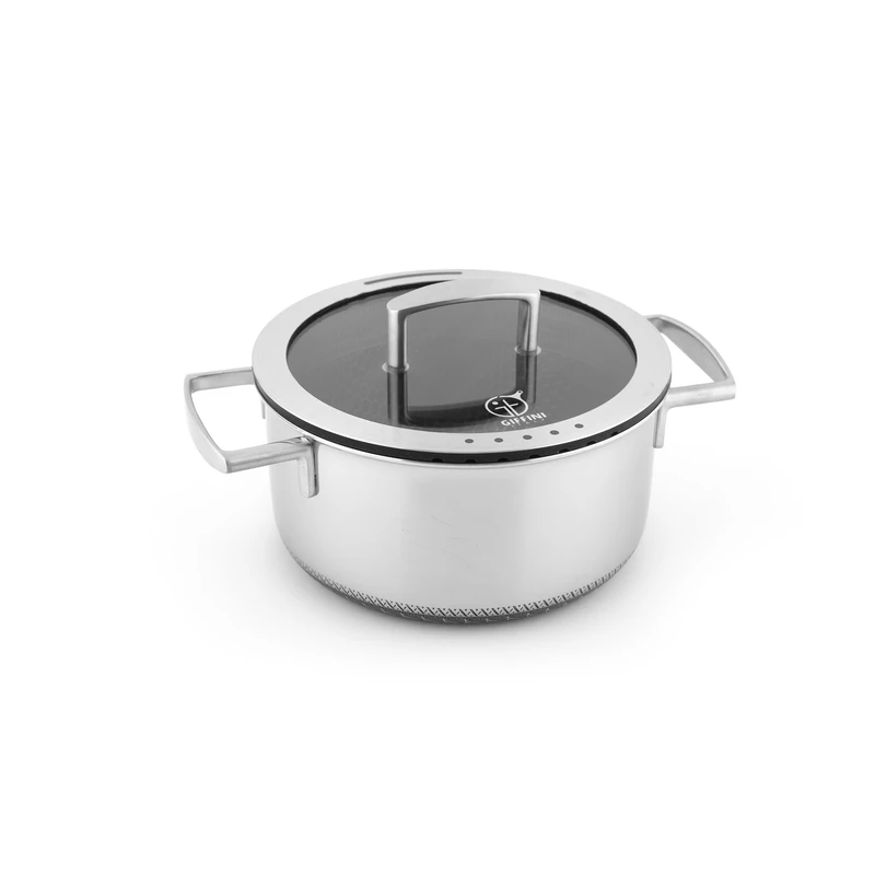 عکس شماره 8 : سرویس قابلمه و تابه 9 پارچه استیل جی فی نی مدل 09