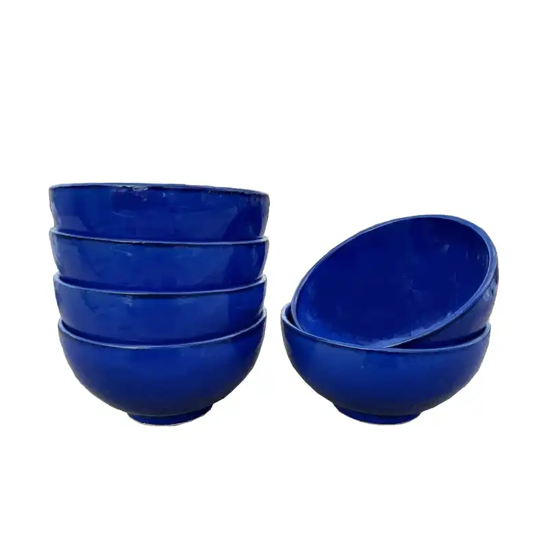 کاسه سفالی مدل سنتی بسته 6 عددی