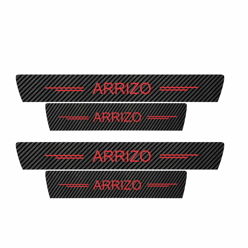 برچسب پارکابی خودرو سولگی مدل کربن کد J030 مناسب برای آریزو بسته 4 عددی