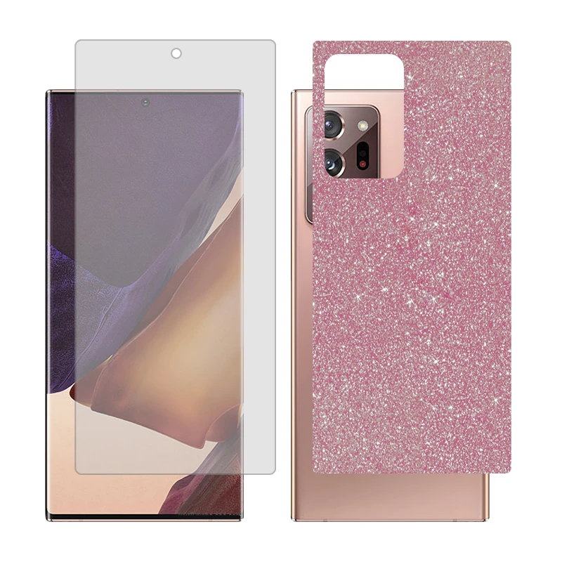 محافظ صفحه نمایش شفاف گلس مدل Together مناسب برای گوشی موبایل سامسونگ Galaxy Note20 Ultra 5G به همراه برچسب پوششی پشت گوشی 