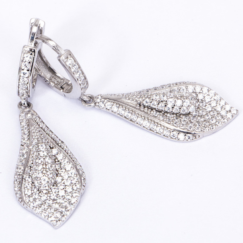 نیم ست نقره زنانه مدل GTA-668