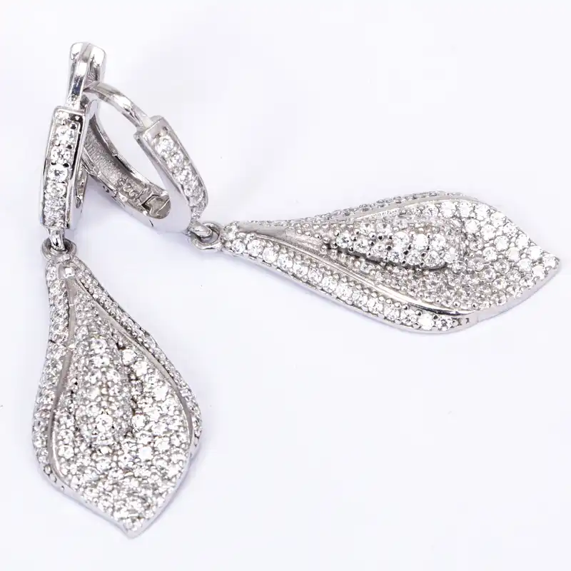 نیم ست نقره زنانه مدل GTA-668