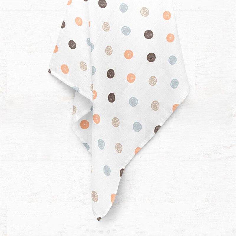 ملحفه کودک ویپو مدل Colorful Muslin سایز 75x75 سانتی متر