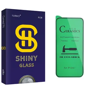 Atouchbo Shiny Glass Ceramics Screen Protector For Apple iphone  12