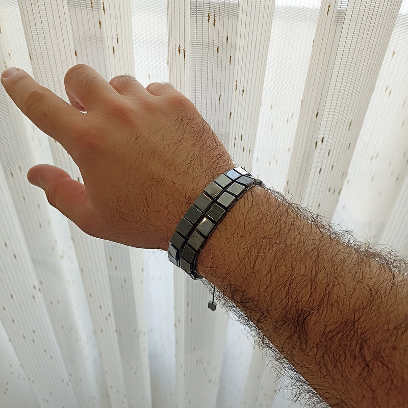 دستبند مردانه مانچو مدل bf735