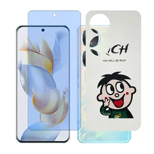 Glass together model matte anti blue screen protector suitable for Honor X9b mobile phone with back cover sticker