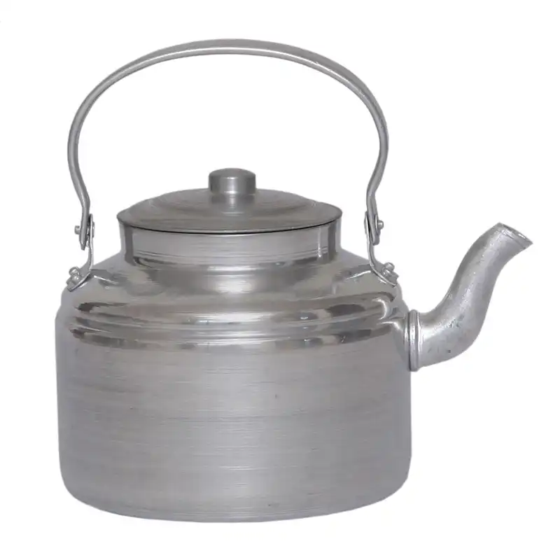 استند و ساج سفری مدل پایه میلگردی به همراه کتری