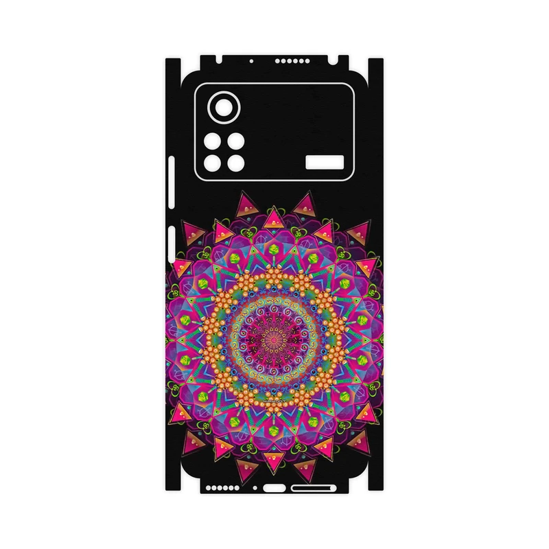 برچسب پوششی ماهوت مدل Mandala Design 5-FullSkin مناسب برای گوشی موبایل شیائومی Poco X4 Pro 5G