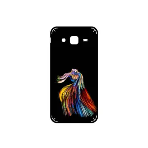 MAHOOT Rainbow Hair Digital Art Cover Sticker for Samsung Galaxy J5