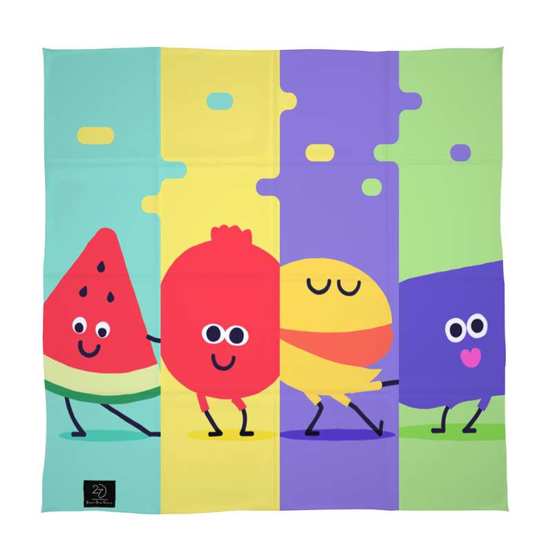 دستمال سر و گردن 27 مدل YALDA کد J59
