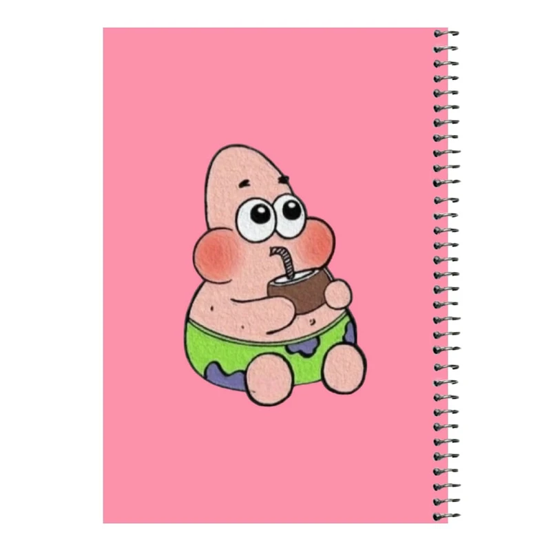 دفتر مشق 80 برگ اس جی مدل پاتریک   