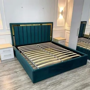 تخت خواب دو نفره مدل پرشان سایز 140x200 سانتی متر