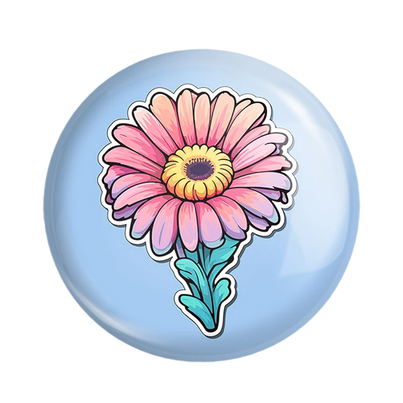 پیکسل خندالو مدل گل و گیاه کد 36607