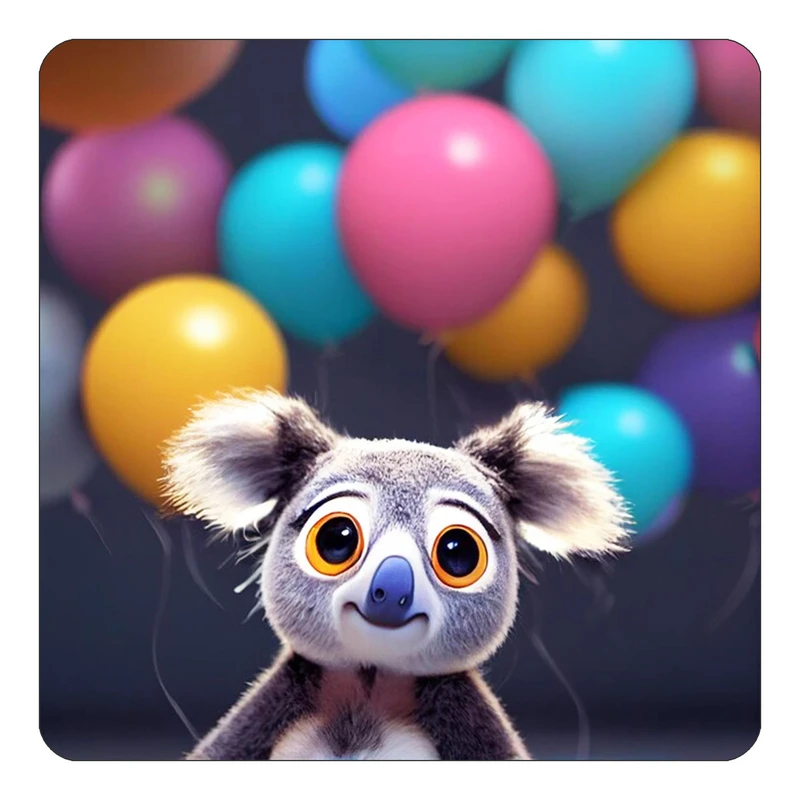 مگنت کاکتی طرح حیوانات کارتونی مدل mp27895