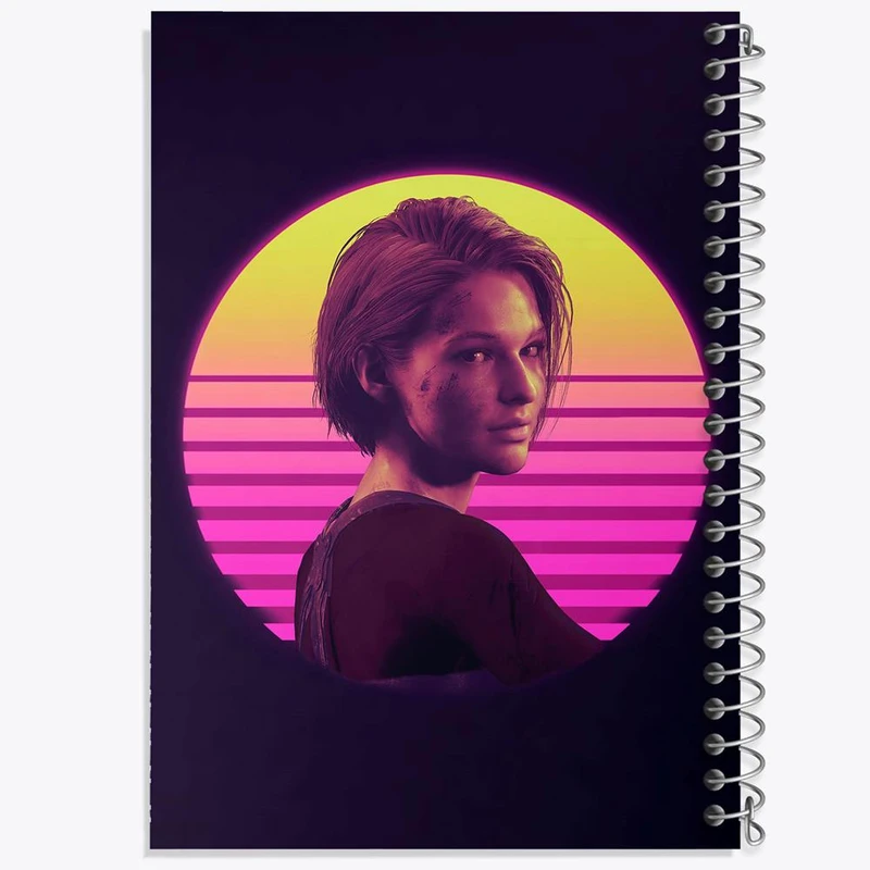 دفتر لیست خرید 50 برگ خندالو طرح بازی رزیدنت اویل Resident Evil کد 30137