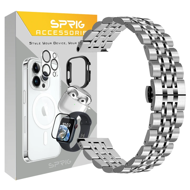 بند اسپریگ مدل 7Row مناسب برای ساعت هوشمند میبرو Lite