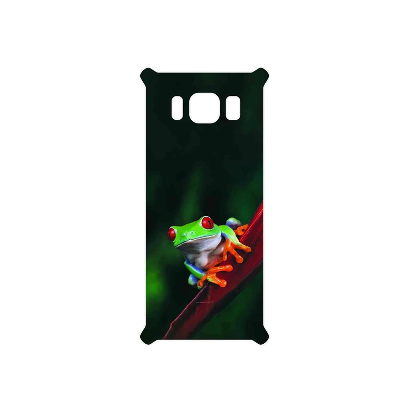 برچسب پوششی ماهوت مدل Frog مناسب برای گوشی موبایل سامسونگ Galaxy S8 Active