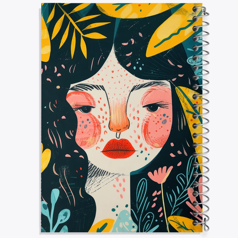 دفتر لیست خرید 50 برگ خندالو طرح دخترانه کد N2395