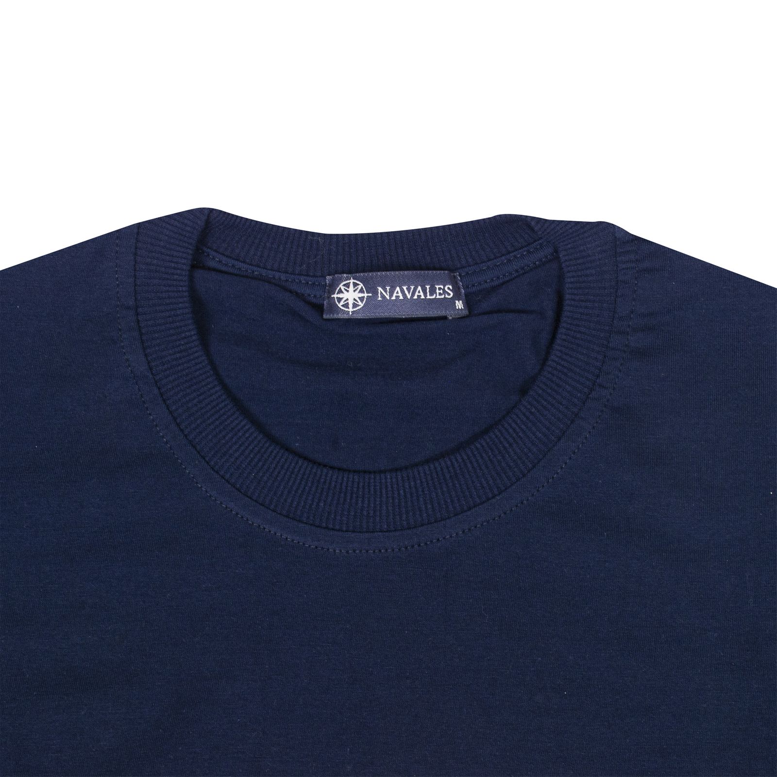 تی شرت آستین کوتاه مردانه ناوالس مدل HIGH FIVE رنگ سرمه ای -  - 4