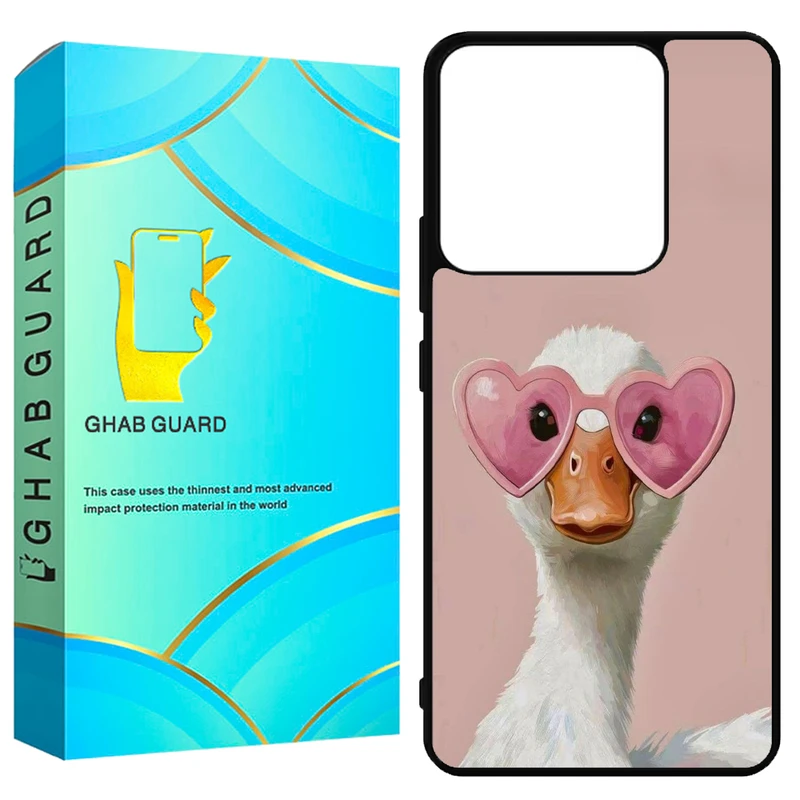 کاور قاب گارد طرح اردک مدل GN144 مناسب برای گوشی موبایل شیائومی Redmi Note 14 4G