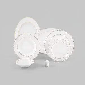 Zarin Iran Procelain Inds Radiance Milano Dinnerware Set 28 Pcs High Grade