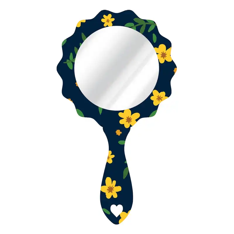 آینه آرایشی مدل گل کد 116