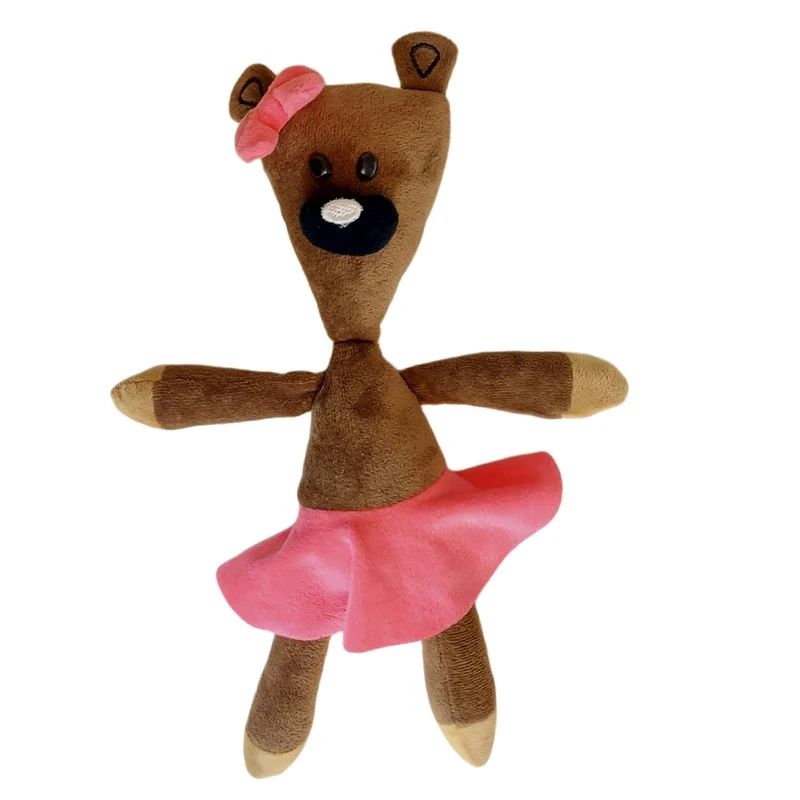 عروسک پولیشی مدل خرس ارتفاع ۳۰ سانتی متر