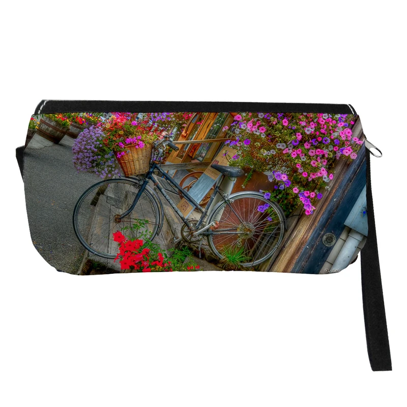  جامدادی طرح دوچرخه مدل دو زیپ کد 136