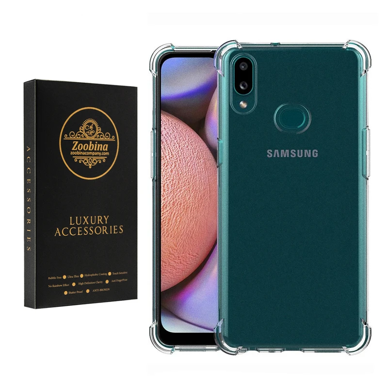 کاور زوبینا مدل Clear مناسب برای گوشی موبایل سامسونگ Galaxy A10s