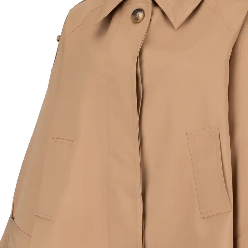 کت زنانه سرژه مدل 228135 رنگ نسکافه ای