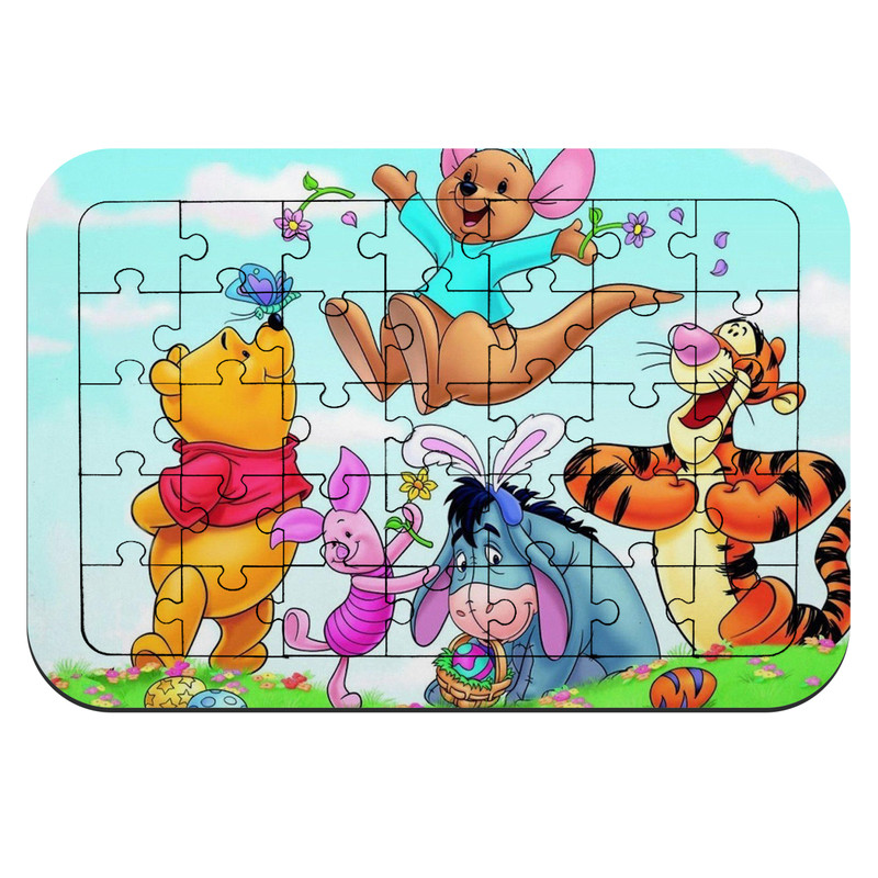  پازل 35 تکه طرح وینی د پو و دوستان مدل NI1565 