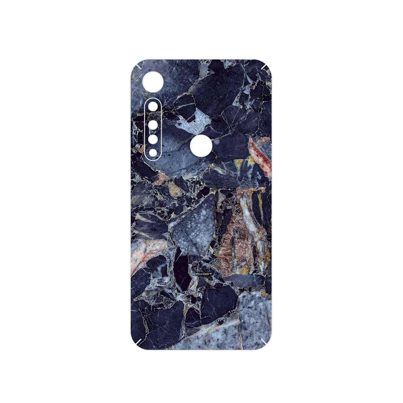 برچسب پوششی ماهوت مدل Broken black marble مناسب برای گوشی موبایل موتورولا One Vision Plus
